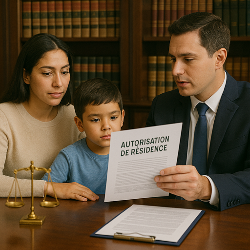 Demande d'autorisation de séjour indépendante pour les membres de la famille regroupés