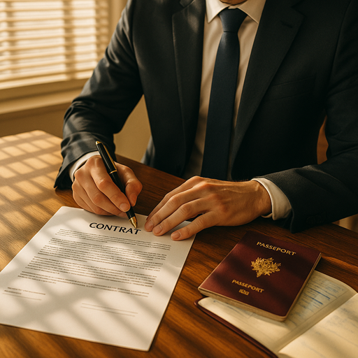 Procédure de demande de renouvellement de résidence temporaire et de travail salarié