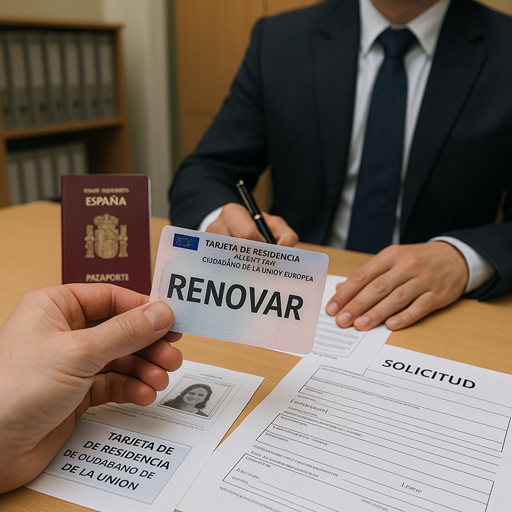 Processus de renouvellement de la carte communautaire permanente